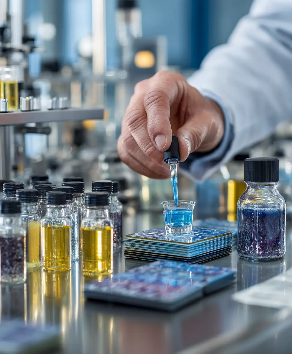 Laborator flexografic — testarea compatibilității cernelii cu substraturi noi · Chespa Transilvania