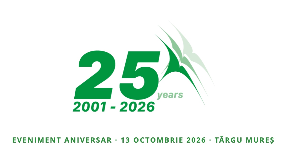 25 de ani Chespa Transilvania · Eveniment aniversar 13 octombrie 2026, Târgu Mureș