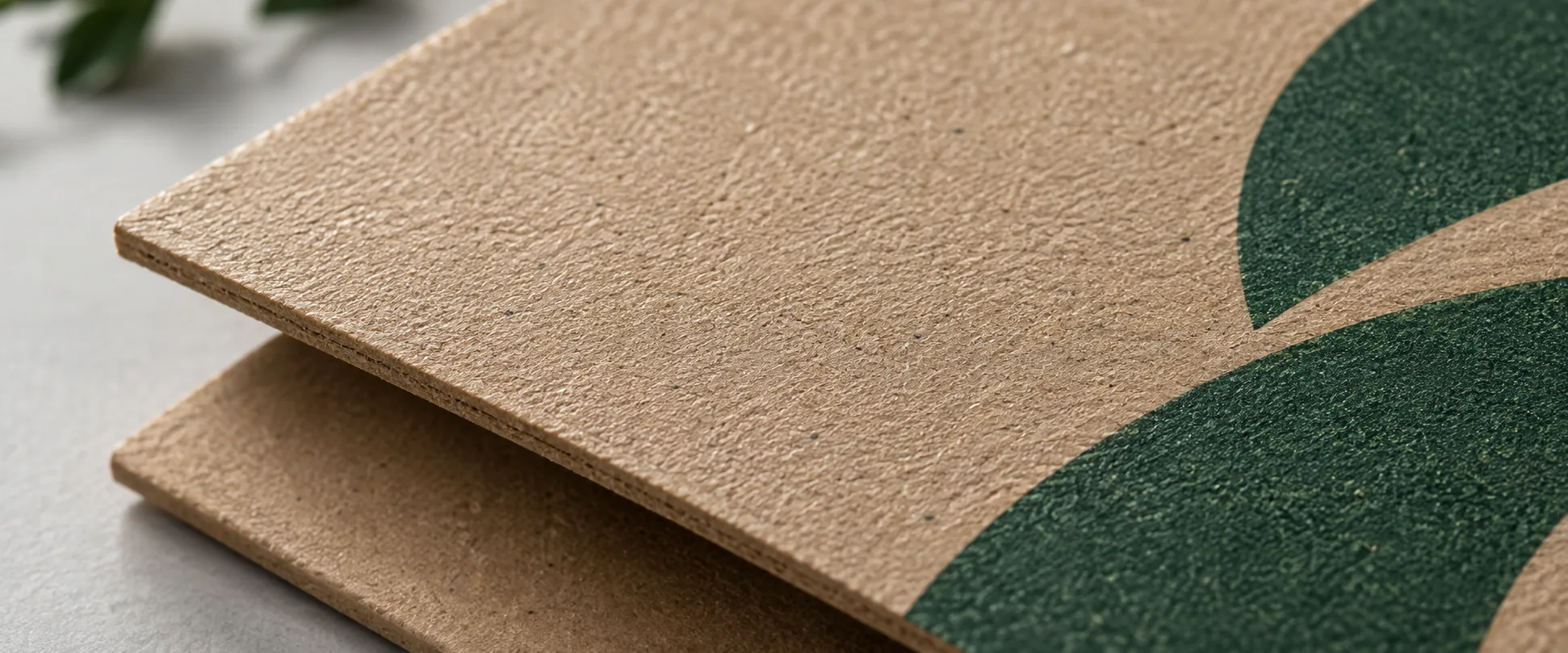 Textura unui strat antiderapant pentru carton